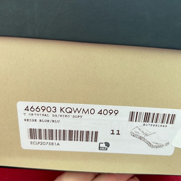 Gucci, Monogram mens espadrilles NWT - Picture 12 of 15